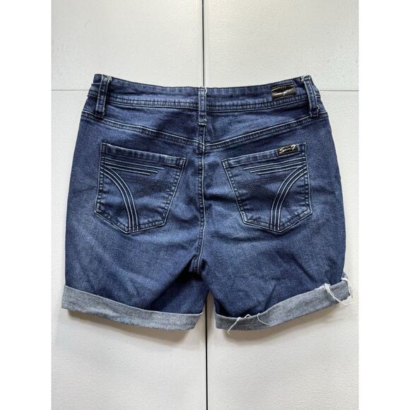 Seven for All Mankind Cutoff Shorts Women’s 10 Blue Denim Dojo Daisy Duke‎ Jean - Picture 1 of 10
